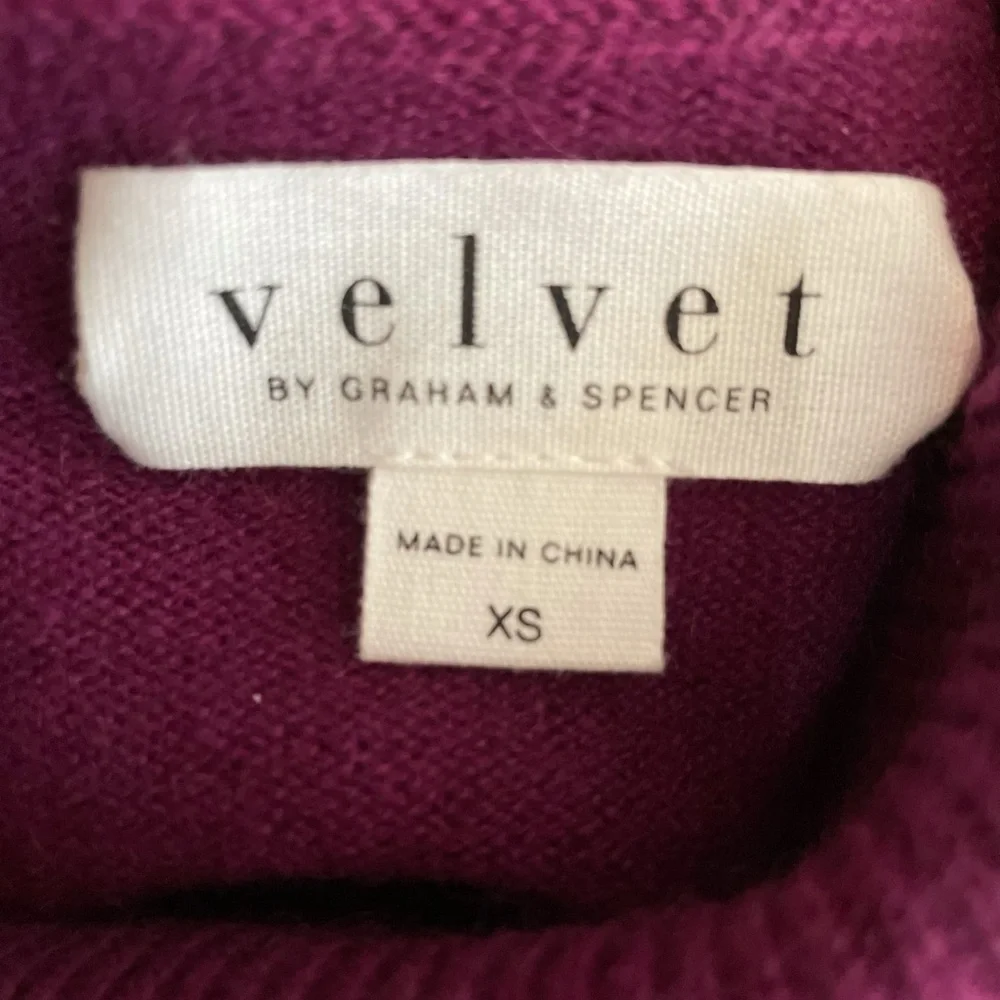 𝅺velvet by Spencer graham turtleneck sweater